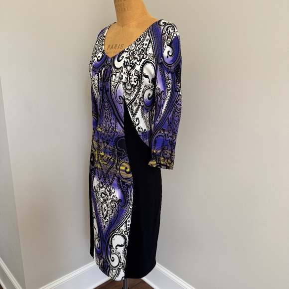 ETRO Paisley Print Knee-Length Dress - Size 48 (US-12) - Picture 2 of 6